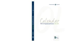 Thompson Rivers University Open Learning Calendar 2015-2016