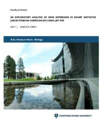 An exploratory analysis of gene expression in dwarf mistletoe (Arceuthobium americanum) using qRT-PCR