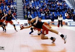 Volleyball Action Shot