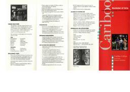 Bachelor of arts: In cooperation with University of British Columbia