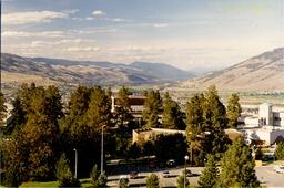 View of University College of the Cariboo and Kamloops