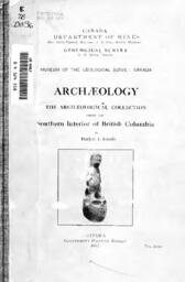 The archaeological collection from the southern interior of British Columbia