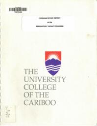 Program review report on the respiratory therapy program