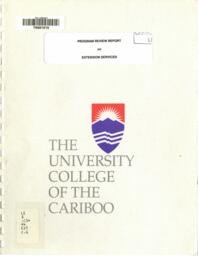 Program review report on extension services