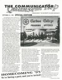 The Communicator September 14, 1995