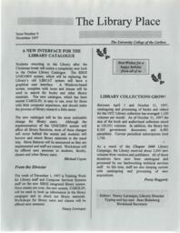 The library place: Issue number 09