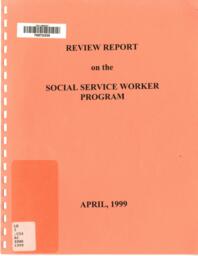 Review report on the social service worker program