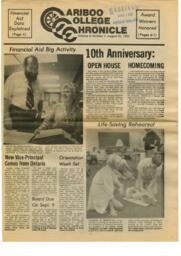 Cariboo College Chronicle Volume 03, Number 01