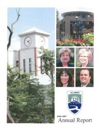 Thompson Rivers University alumni association annual report 2006-2007