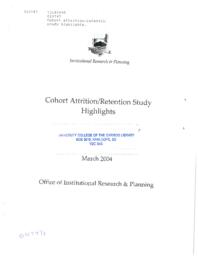 Cohort Attrition /Retention Study Highlights