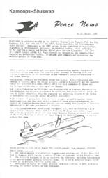 Kamloops-Shuswap peace news #17