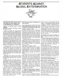 Students against global extermination