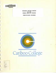 Program review report on the human service worker certificate program