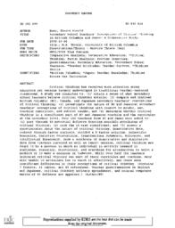 Secondary school teachers' conceptions of critical thinking in British Columbia and Japan: A comparative study