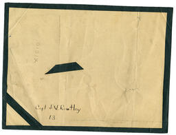   An example of an annotated photograph with local names of trenches inserted also information collected from all sources   : Back