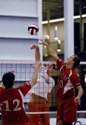 Volleyball Action Shot
