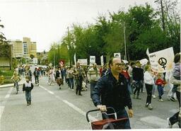 Peace walk participants walking north from Royal Inland hospital #3