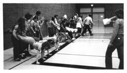 Teams vie in mini-Olympics