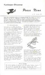 Kamloops-Shuswap peace news #10