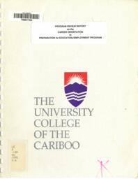 Program review report on the career orientation in preparation for education/employment program