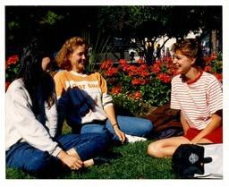 Cariboo College students on campus