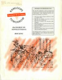 Kamplan 1995: Background newsletter volume 3 : Housing