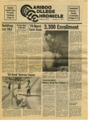 Cariboo College Chronicle Volume 01, Number 02