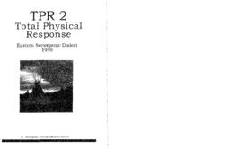 TPR 2 Total Physical Response: Eastern Secwepemc Dialect 1999