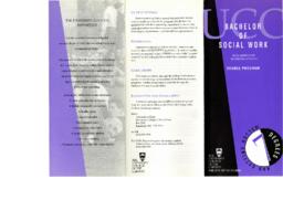 Bachelor of social work: In co-operation with the University of Victoria