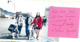 Peace walk participants 1996