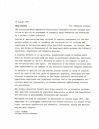 Overhaul and modernization of apprentice electricians curriculum