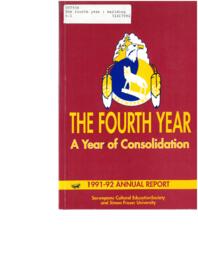 The fourth year : building on the foundations: 1991-92 annual report
