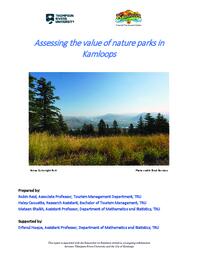 Assessing the value of nature parks in Kamloops