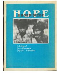 Hope under siege: A report on Nicaragua by B.C. unionists