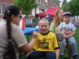 2006 peace walk face painting