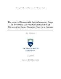 The impact of nonsteroidal anti-inflammatory drugs on endothelial cell and platelet production of microvesicles during strenuous exercise in humans