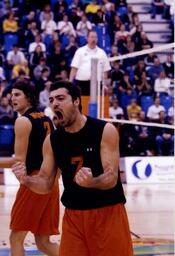 Volleyball Players Celebrating