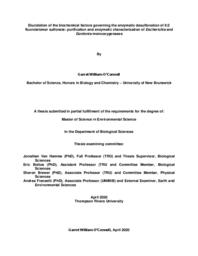 Elucidation of the biochemical factors governing the enzymatic desulfonation of 6:2 fluorotelomer sulfonate: Purification and enzymatic characterization of Escherichia and Gordonia monooxygenases
