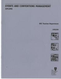 Events and conventions management diploma