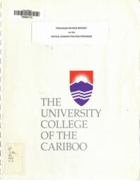 Program review report on the office administration program