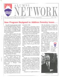 UCC Alumni Network Vol. 2 No. 1: The University College of the Cariboo alumni association newsletter