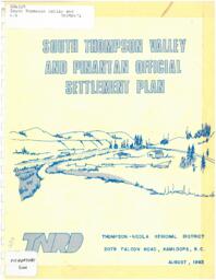 South Thompson Valley and Pinantan official settlement plan.