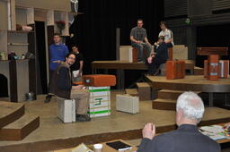 Death of a Salesman rehearsal photo 02