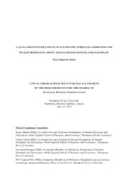 A goals-oriented solution in place-specific approach: Addressing the wicked problem of absent missing middle housing in Kamloops, BC