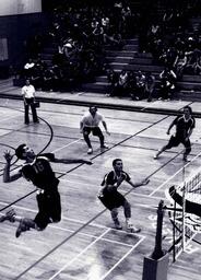 Volleyball Action Shot