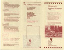 Diploma in applied business