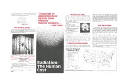Radiation: The human cost
