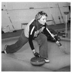 Staff curling night