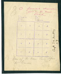 View of No Man's Land before the Somme: Back