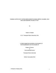 Funding water utility system improvements in rural British Columbia